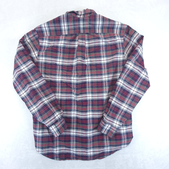 Ralph Lauren Shirt Mens Large Button Down Red Green Blue Plaid Long Sleeve - Picture 2 of 6